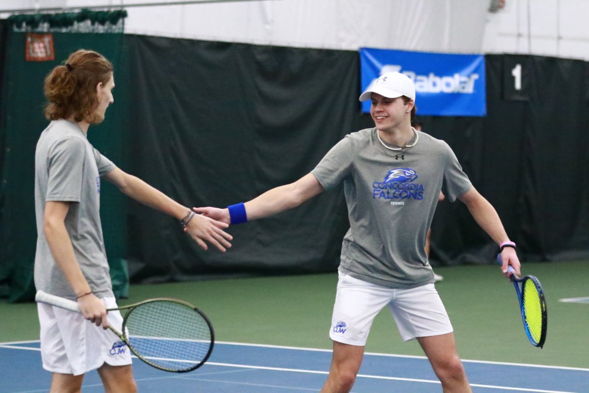 CUWFalcons's tweet photo. .@CUWMTen returns home!
🎾 vs UW-Superior, at 2:30pm!
📈 https://t.co/Pvg4lzNcEl
#️⃣ #d3tennis #NACCtion #CUWsoarsHigher https://t.co/9sq7bavWtB