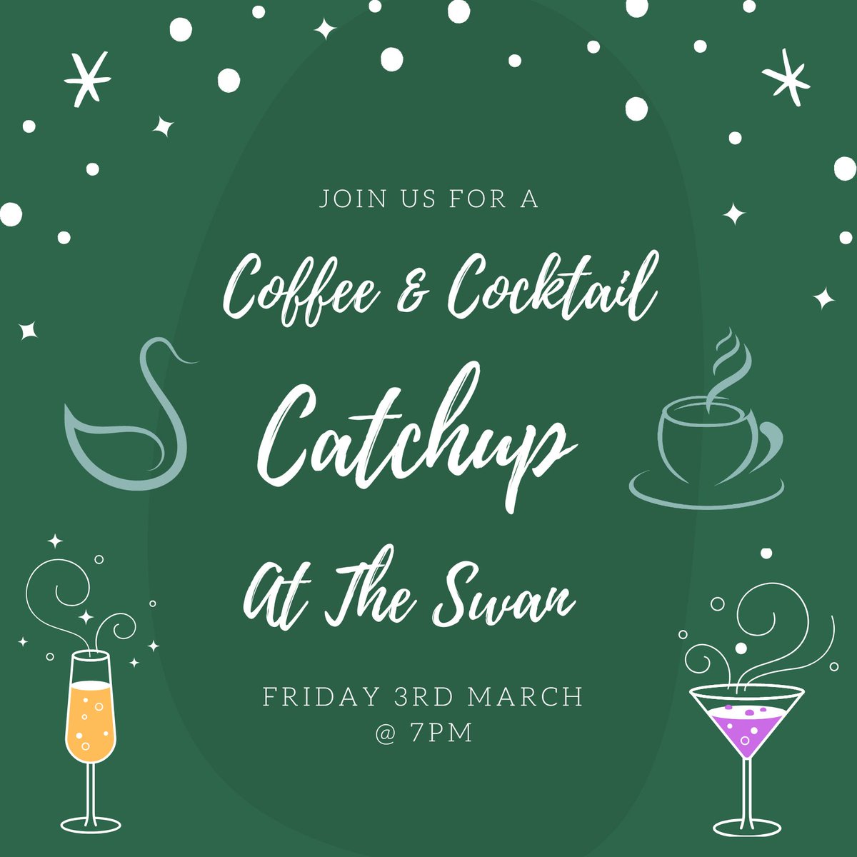 After an incredibly hectic few weeks, we are really looking forward to having an unwind, chat and catch up with our members! We hope to see you there 😄😊