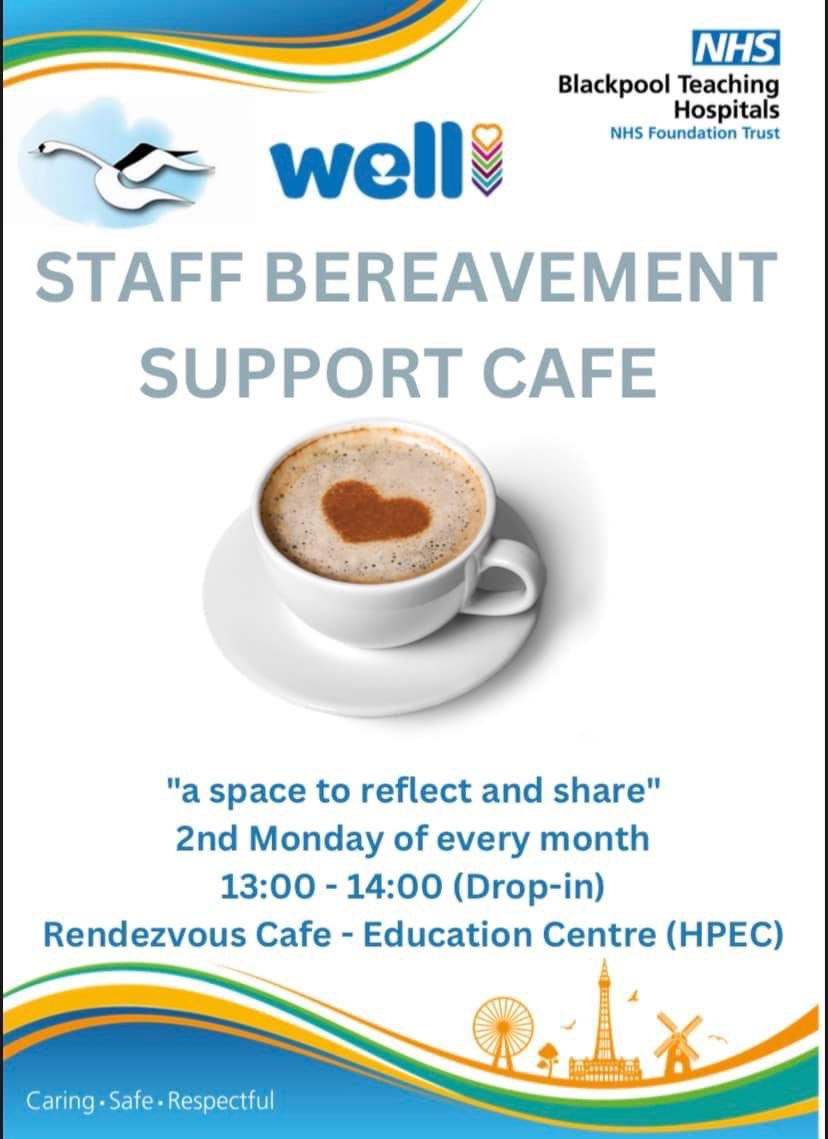 @BTH_WellTeam <a href="/BlackpoolHosp/">NHS Blackpool Teaching Hospitals 💙🌈</a> <a href="/CliftonHospital/">NHS Clifton Hospital, Lytham St Annes</a> 💗🦢