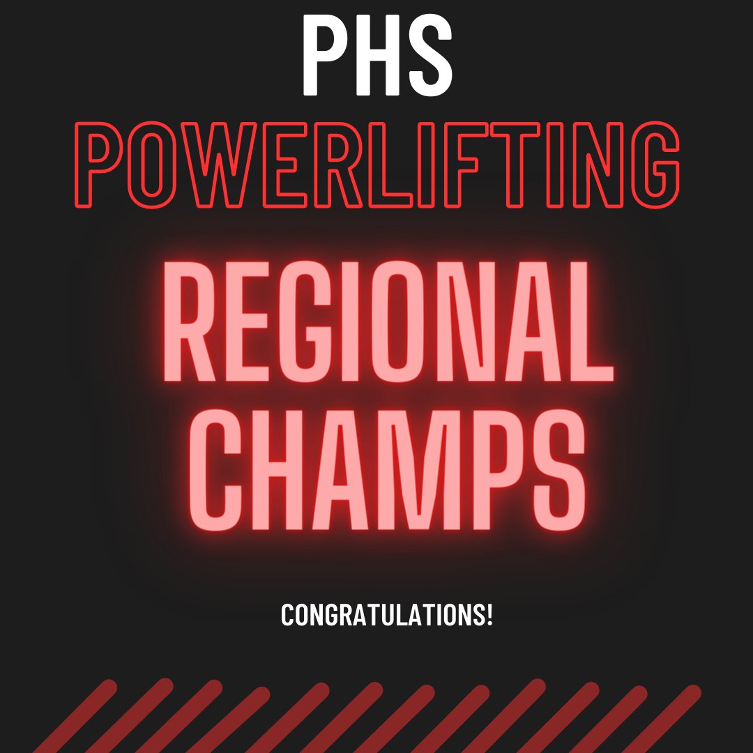 PoteauPirateLog's tweet photo. WAY TO GO POWERLIFTING! https://t.co/HVR4tnkeSz
