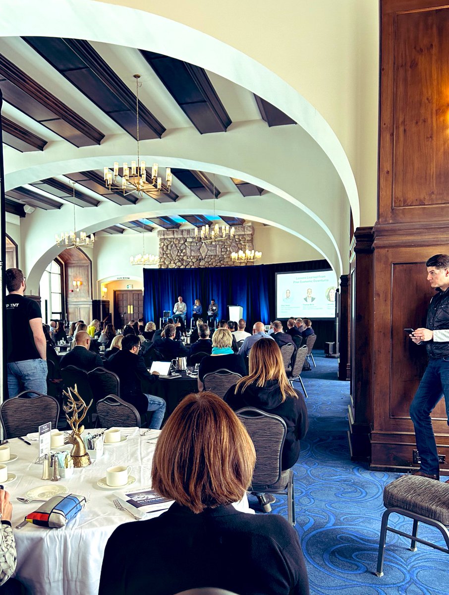 CassidyJohn's tweet photo. Insightful sessions at the #VCAA investor conference at Lake Louise. Great to see such a strong investor ecosystem building in #Alberta @Invest_Alberta https://t.co/z08oNecxiB