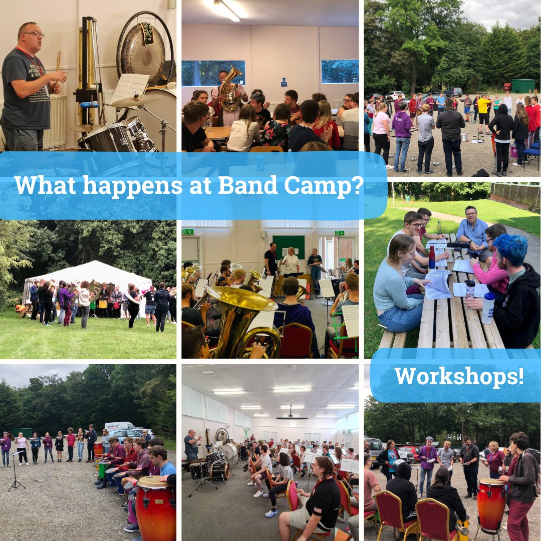 There are so many musical opportunities at Band Camp, from conducting and intro to percussion, to samba, bierkeller, and street bands. Explore your full musical potential this summer: unibrass.co.uk/bandcamp