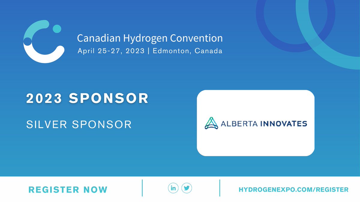 Canadian Hydrogen Convention (@hydrogen_expo) on Twitter photo #CanadianHydrogenConvention is proud to announce <a href="/ABInnovates/">Alberta Innovates</a> as a silver sponsor for the 2023 show.
Learn how you can help achieve #netzero and register today:
hydrogenexpo.com/register/
#CHC23 #hydrogen #CanadianHydrogenConvention is proud to announce <a href="/ABInnovates/">Alberta Innovates</a> as a silver sponsor for the 2023 show.
Learn how you can help achieve #netzero and register today:
hydrogenexpo.com/register/
#CHC23 #hydrogen