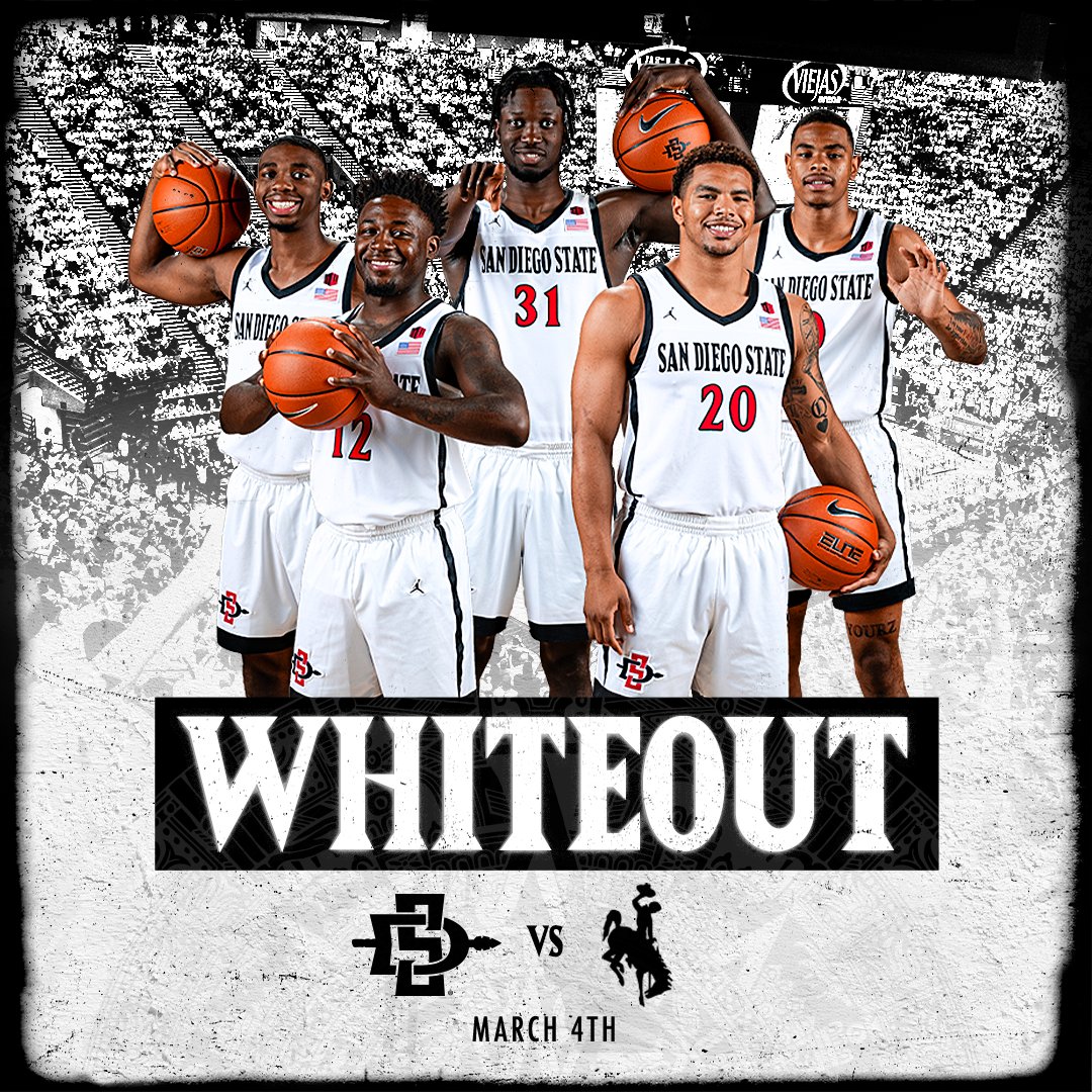 San Diego State Men's Basketball on X: ⚪️⚪️⚪️ The team will