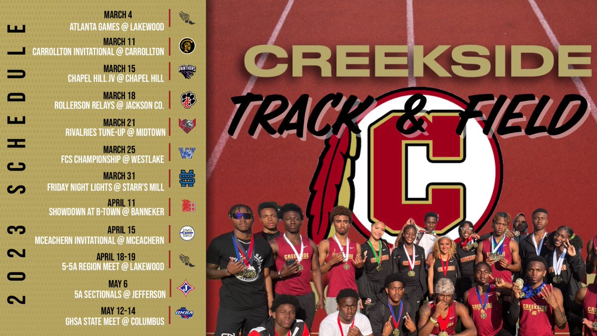 It’s go time <a href="/SeminolesTrack/">CreeksideSeminolesTrack</a>! #wearetheTRIBE