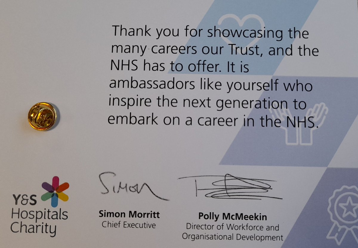 Will Thornton (@willthorns) on Twitter photo #NCW2023 is coming which means a busy few weeks for <a href="/YSTeachingNHS/">York and Scarborough Teaching Hospitals NHS FT</a> #NHSambassadors visiting local schools and colleges. We've got them all a thank you card and pin badge as a thank you for all they do promoting <a href="/HealthCareersUK/">NHS Health Careers</a> in our communities #NCW2023 is coming which means a busy few weeks for <a href="/YSTeachingNHS/">York and Scarborough Teaching Hospitals NHS FT</a> #NHSambassadors visiting local schools and colleges. We've got them all a thank you card and pin badge as a thank you for all they do promoting <a href="/HealthCareersUK/">NHS Health Careers</a> in our communities