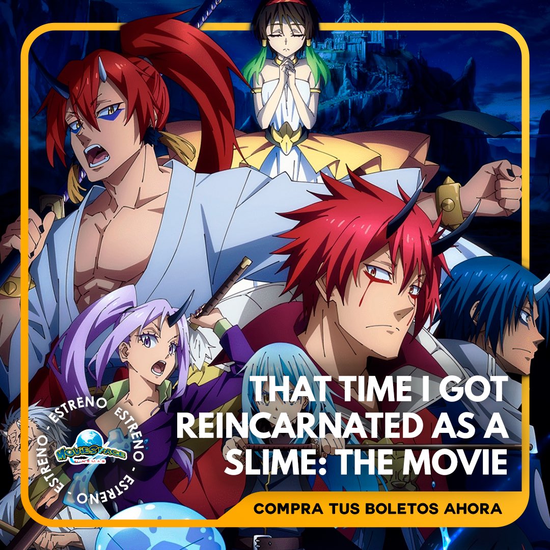 mscinemas's tweet photo. ¡Definitivamente ver #anime en PANTALLA GRANDE es OTRA COSA! 🤩🎥💧✨
¡Vive esta experiencia llena de batallas y efectos de sonido en #MovieSpace! 😎🤙🏽🚀
#SlimeLaPelicula
🍿 En Japonés con subtítulos en español: 3:4pm
🚀 Doblada: 6:00pm https://t.co/1MaLlpXSZz