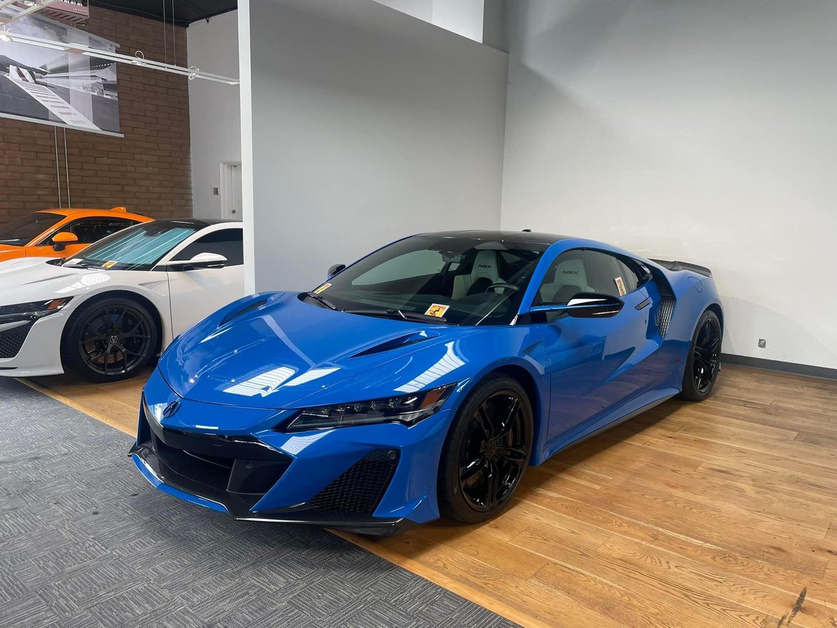 NorbysHunt's tweet photo. 2022 Acura NSX Type S! 8 miles as it sites, 223/350 made! Located in CL!#NSX #Automotive #carlovers #luxurycars https://t.co/a5363FsYXi