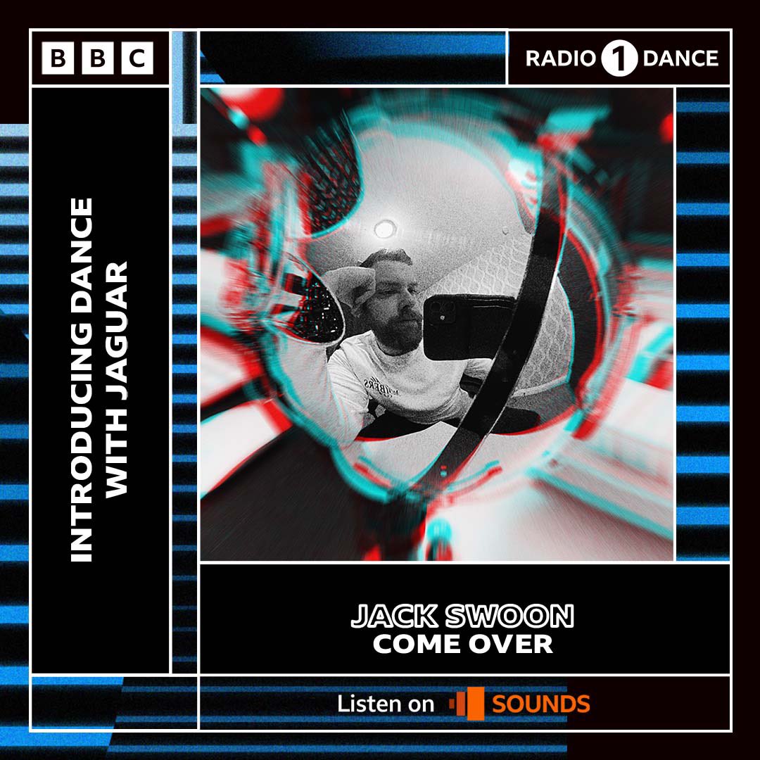 JackSwoon's tweet photo. Tune into @BBCR1Dance w/  @JaguarWorldwide for @bbcintroducing at 10PM (GMT). You may just catch my new single ‘Come Over’ on @viberoomrecs  🤪

1 hour to go!!!!!!!!!! 

🔗 https://t.co/J8QpLG3rPO https://t.co/n5TGde0om8