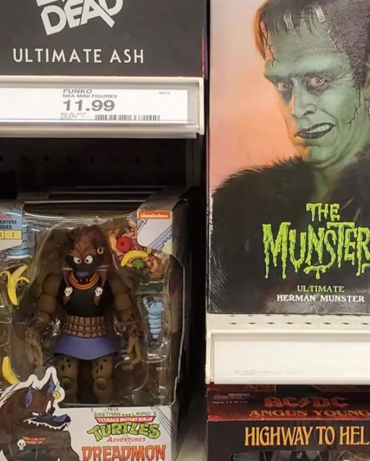 StateOverse's tweet photo. 💥ALERT💥
👀
#Statoversians & #TMNT fans, Insta's
mikestoycollection has revealed a L👀K at a few MORE of #NECAToys' SICK NEW Dreadmon & #TheMunsters Herman #actionfigures!
#dreadmon #neca #necatoys #tmnt #teenagemutantninjaturtles
#toynews #mightymutanimals #archietmnt
TSO'VIN https://t.co/JJvUBazlOB