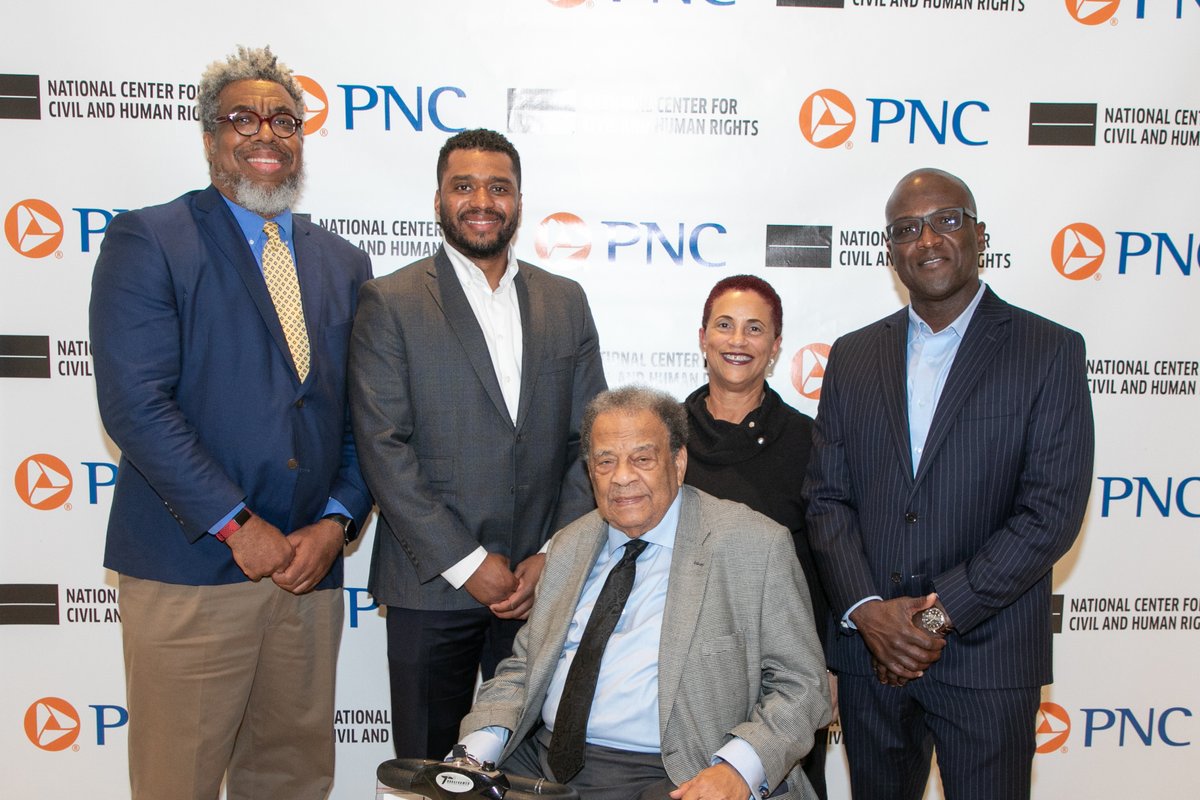 As the title sponsor of #blackhistorymonth at the <a href="/Ctr4CHR/">National Center for Civil and Human Rights</a>, <a href="/PNCBank/">PNC Bank</a> hosted Ambassador Andrew Young, former mayor of #atlanta, and <a href="/erniesuggs/">Ernie Suggs</a>, journalist for the <a href="/AJC/">Atlanta Journal-Constitution</a>, for a conversation about the Ambassador's legacy in Atlanta, D.C., and the world.
