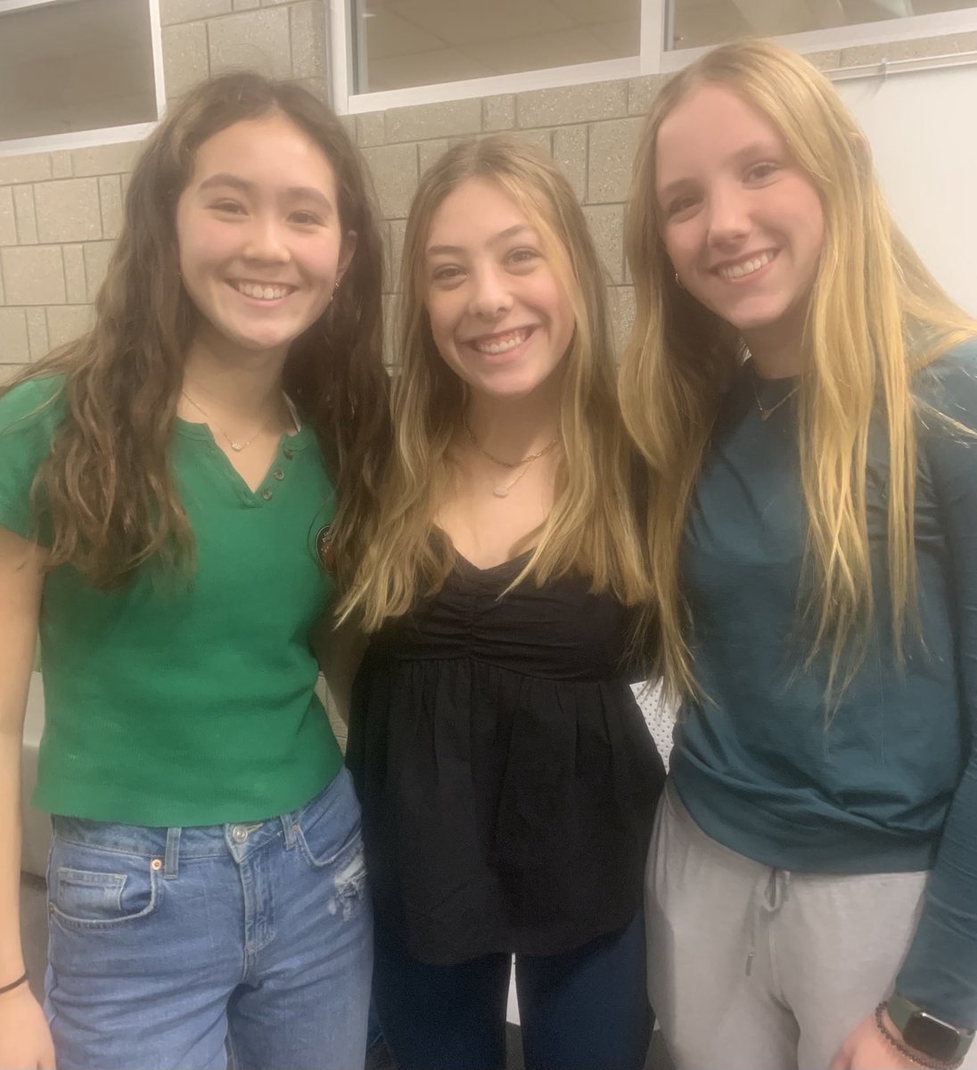 EdinaSwimDive's tweet photo. Congratulations to our 2023 ESAD captains! Eleanor Hughes, Olivia Julkowski, Sarah Reichert! #lookingforwardtonextyear https://t.co/Nd5ICGJg1W