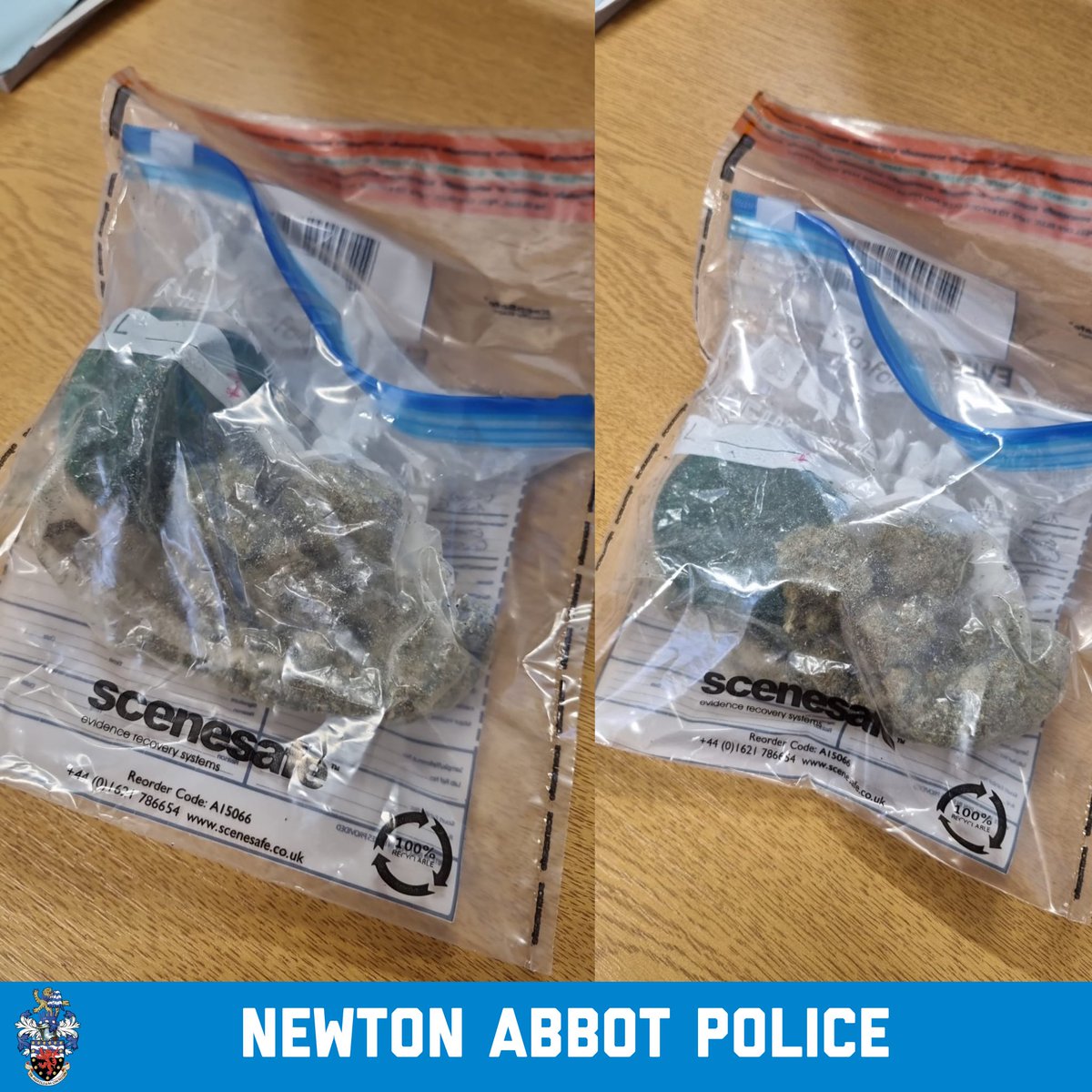 Today is #WorldBookDay but one male must have not read up on the legality of cannabis.

Whilst in Courtenay Park earlier this evening officers saw him smoking something that smelt very strongly of cannabis, after a short run he was detained and found with more drugs.