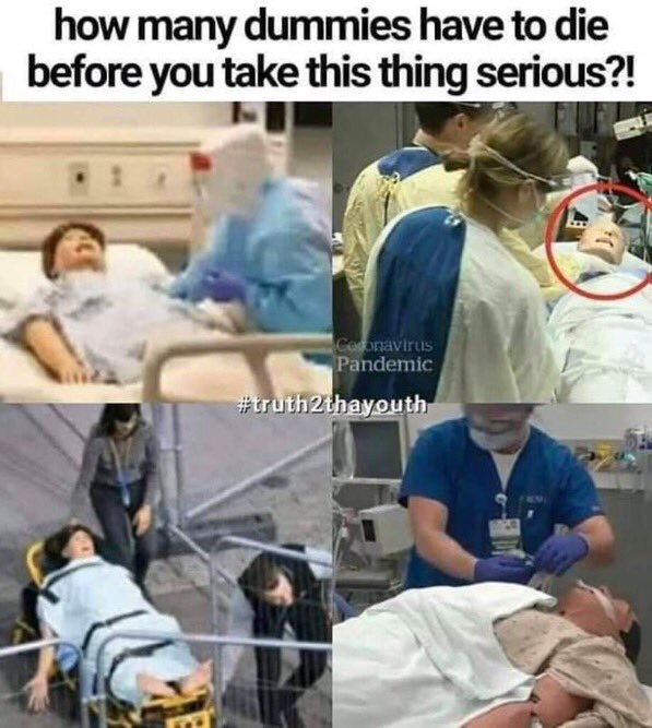 3/3 Dummy Death Remembrance Day tomorrow 🎭

3 Minutes Silence at 3pm to remember all the mannequins used.