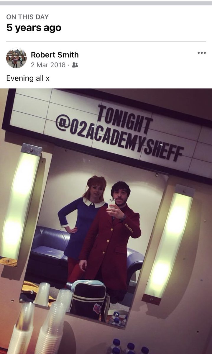 RobsterSM's tweet photo. Ah, the ol’ FB Mems throwing this one out. Star Shaped at Sheffield Academy on this day five years ago. Looking forward to next Saturday night there for Suede and the after show. https://t.co/0kQwv8be6j