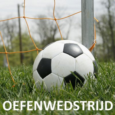 Zondag 5 maart oefenwedstrijd DVSV - Wapserveen. Aanvang 14.00 uur.