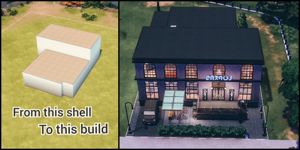 JennsBuilds's tweet photo. Created this 3 level Bar for the #TGShellChallenge2 ๐น
#TheSims4 #ShowUsYourBuilds #SimsBuilds #NoCC #SimsChallengeBuild https://t.co/DWjsgF8VaZ