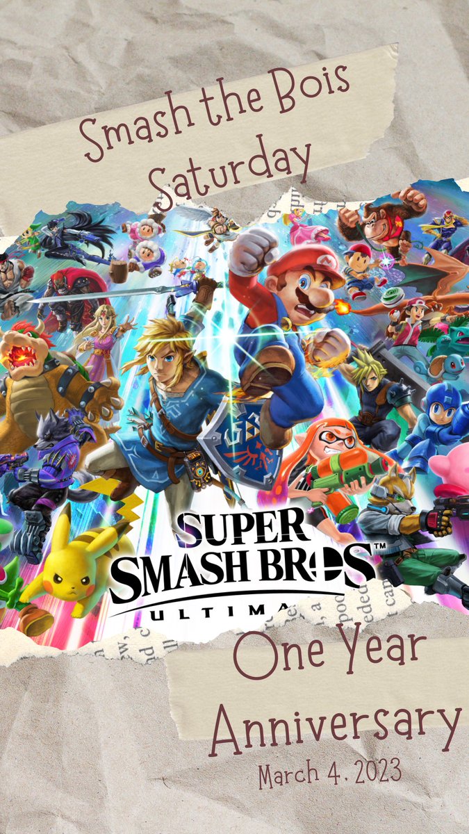 The last event of the night shall be smashin! Smash the Bois Saturday will take place after Dancing with the Stars, I’ll have my friend code in the discord if you would like to participate!