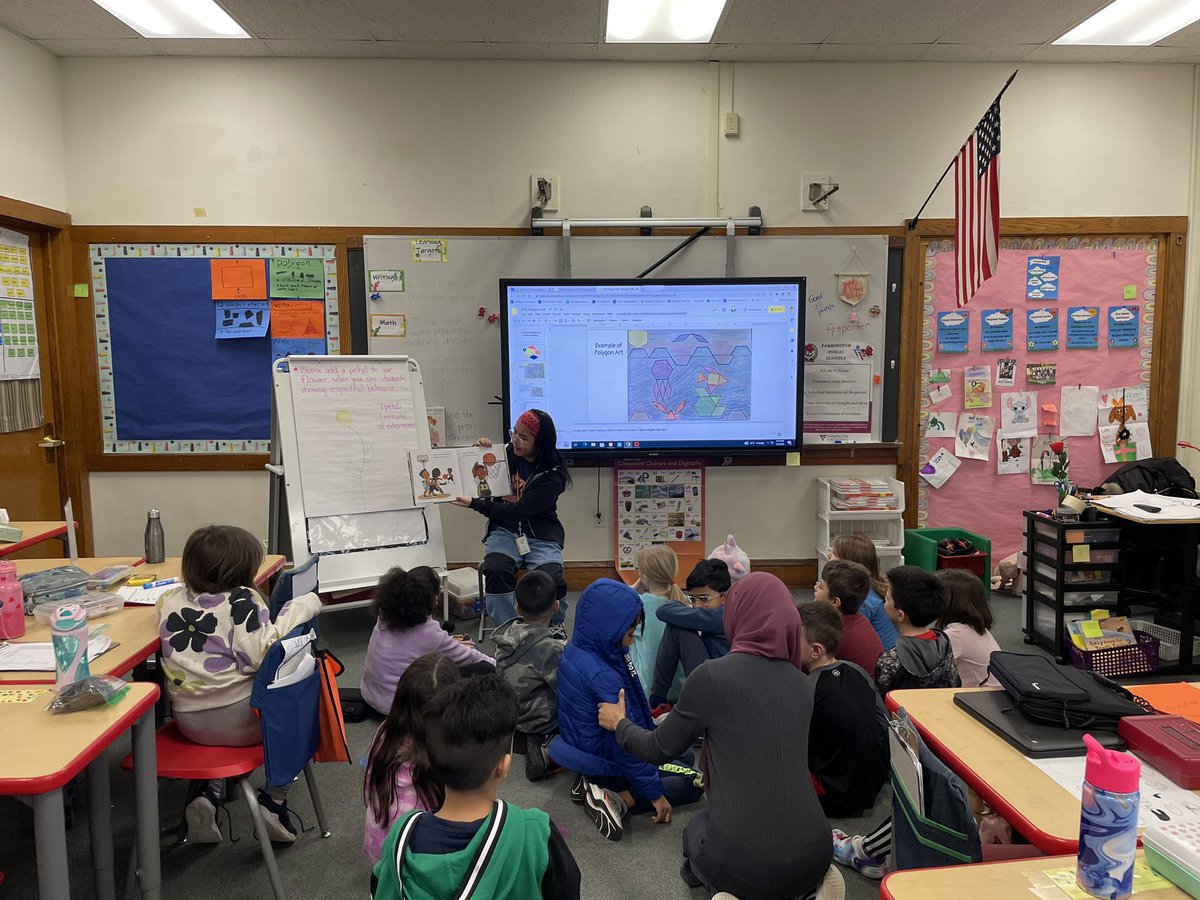 Today we visited our friends <a href="/FarmingtonUns/">Union School</a> and all classes from grades preK to 4 heard a new and diverse picture book read by one of our FHS readers. <a href="/1FarmingtonHS/">FarmingtonHS</a> students are always impressed by the empathy, passion, and advocacy of our youngest students.