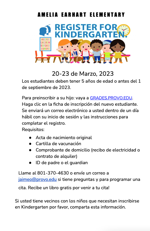 AmeliaPCSD's tweet photo. Kindergarten Registration for the 2023-2024 school year is coming up on March 20th-23rd. Please review the information below as well as on our website for guidance on the process. If you have any questions you can call our office anytime. 

https://t.co/gaBxdt348k https://t.co/EUF1NSMr28