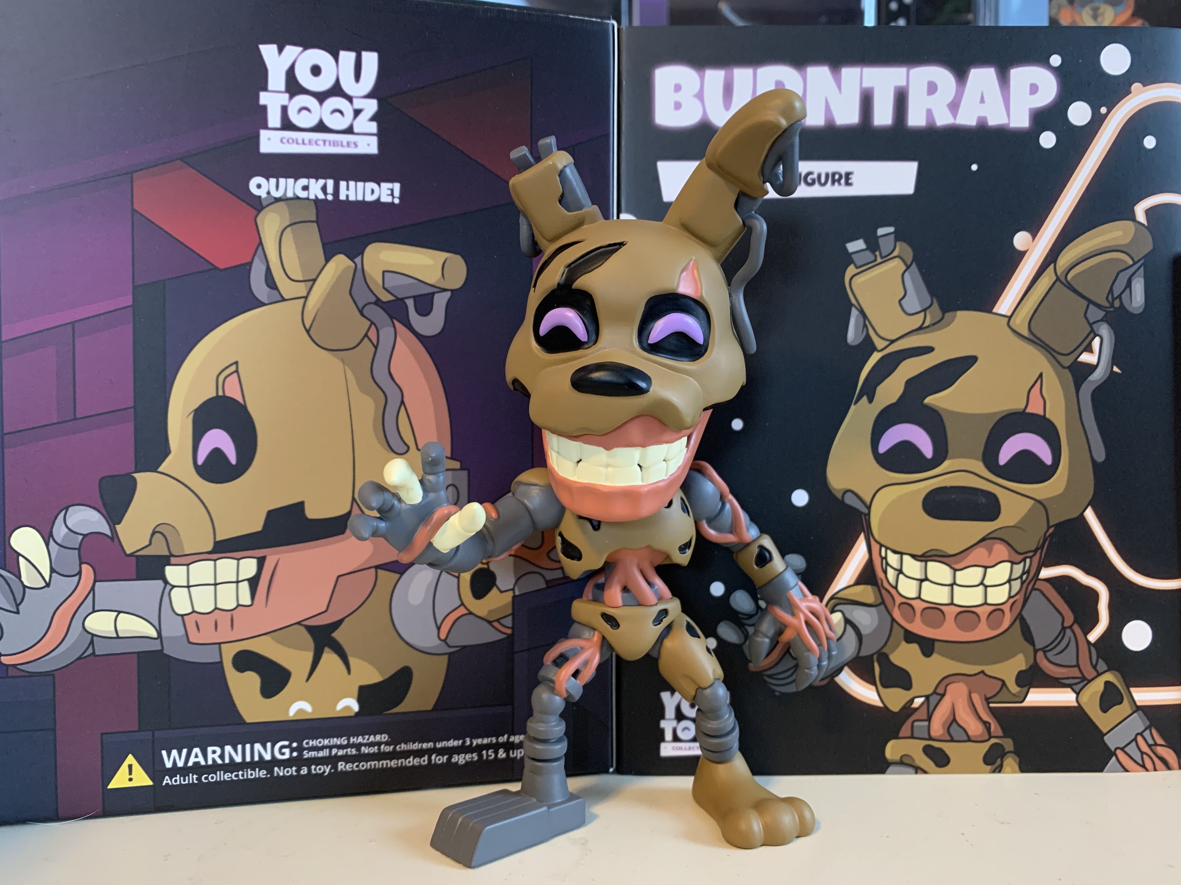 JonnyBlox on X: YouTooz's 'Five Nights at Freddy's: Security Breach -  RUIN' wave of figures releases November 28th! The Five Nights At Freddy's  Game 2 Print featuring the Withered animatronics and Puppet