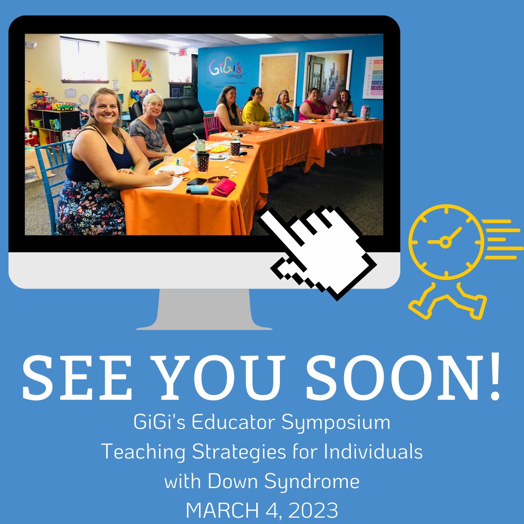 Join a team of experienced educators and therapists from across the GiGi’s Playhouse Network to learn how to teach individuals with Down syndrome the way they learn best!! TWO DAYS AWAY!

CLICK THE LINK IN OUR BIO FOR MORE INFORMATION!

#DownSyndromeeducation #specialeducation...