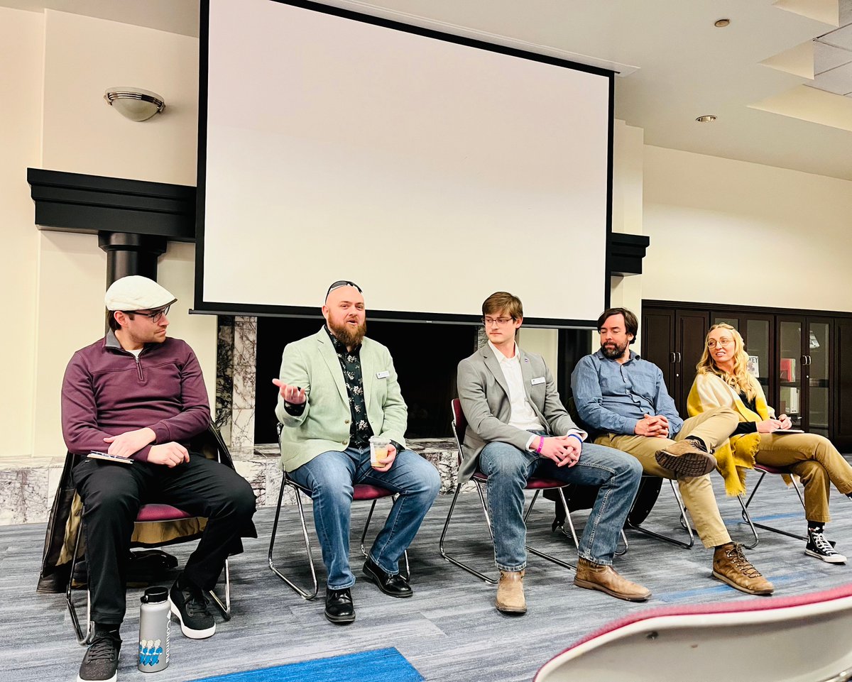 IPI Research Scholar Ben Larsen participated in the #dayofdialogue panel discussion on the meaning of public service.

What does public service mean to you? <a href="/BoiseStateSPS/">Boise State School of Public Service</a>