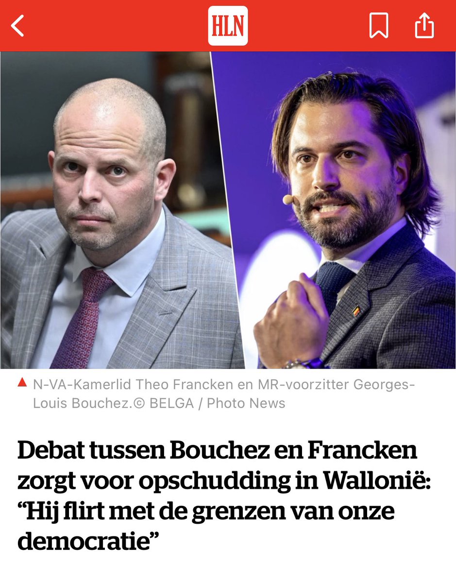 Theo Francken tweet media