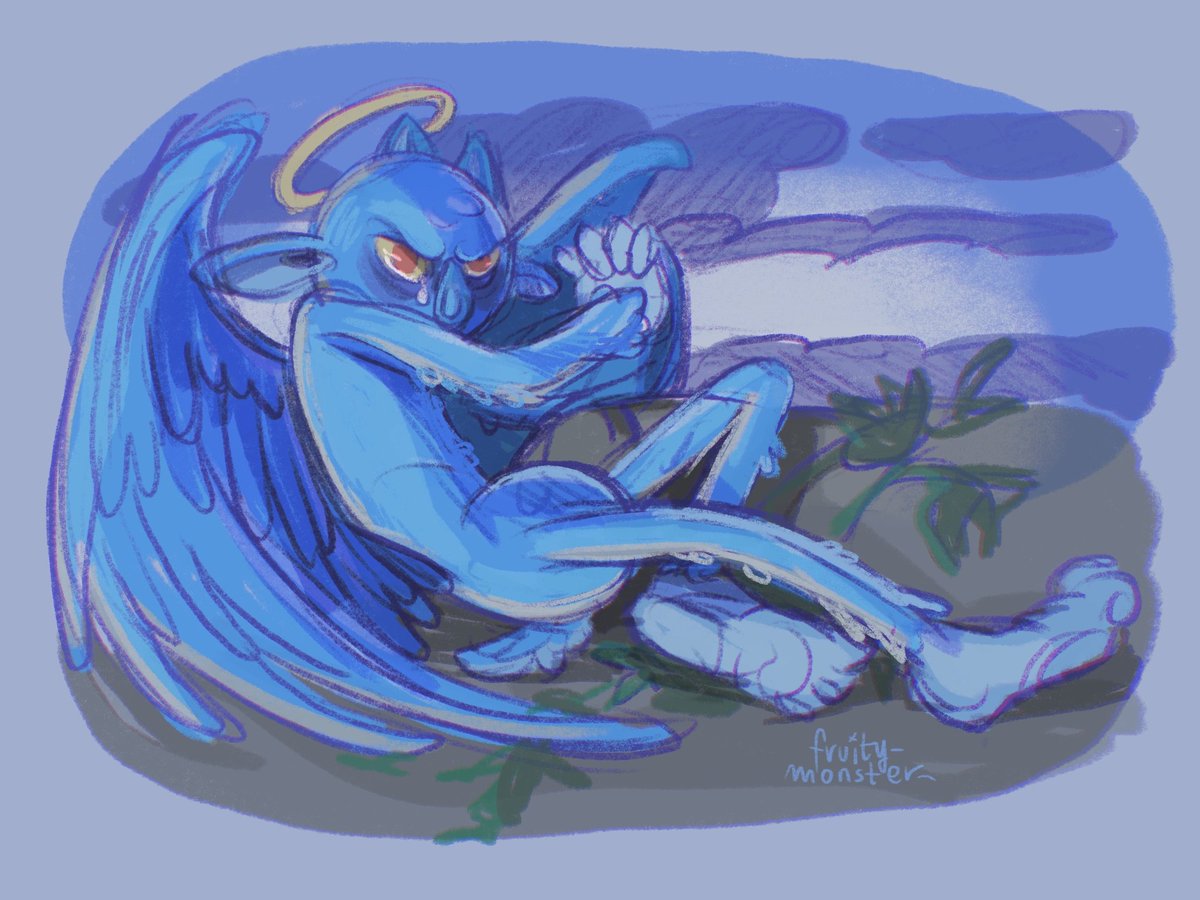 fruity_monster_'s tweet photo. The Fallen Angel (2/5) https://t.co/mZC11oTEuS