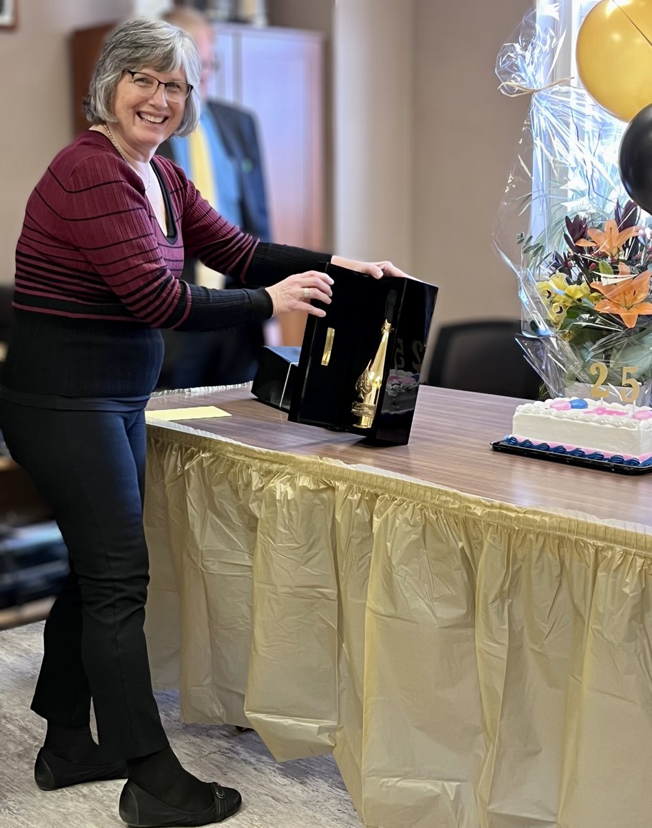today we celebrate 25 years that Bonnie has been with Brimage Law Group!!
we are very grateful for her contribution and dedication to the firm!