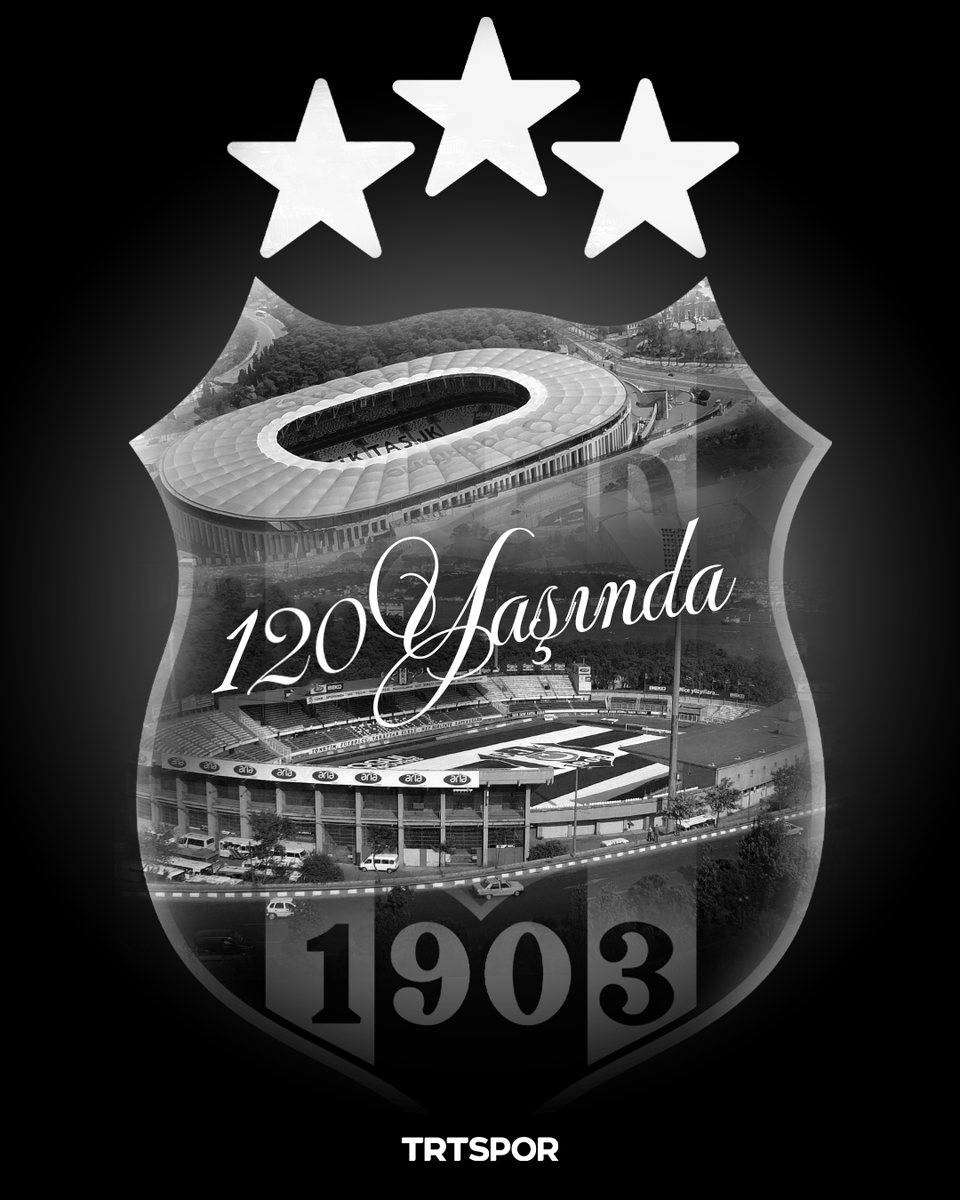 🦅Beşiktaş 1️⃣2️⃣0️⃣ yaşında.

#Beşiktaş