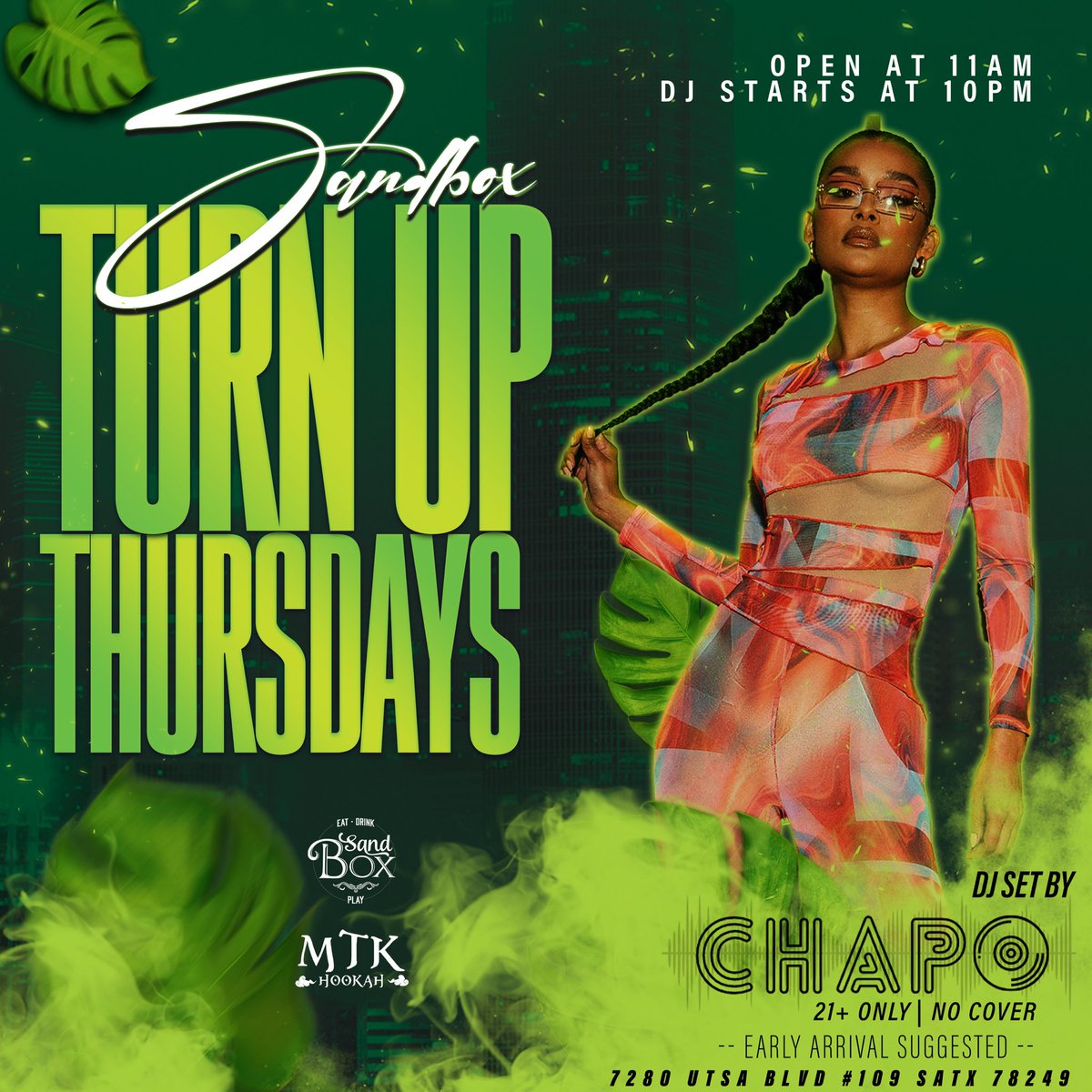 Thursday nights! Make your way to the party! <a href="/Chavarria_1/">Juan (Chapo)🍾</a>