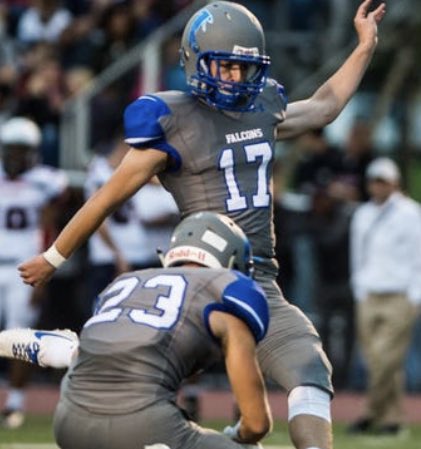 CCrestFootball's tweet image. Best of luck to @Falcons242 alum @C_Ryland38 at the NFL combine. You continue to make us all proud. Prove to the league what we have always known!  #bigleg #kickerweapon #242Attack