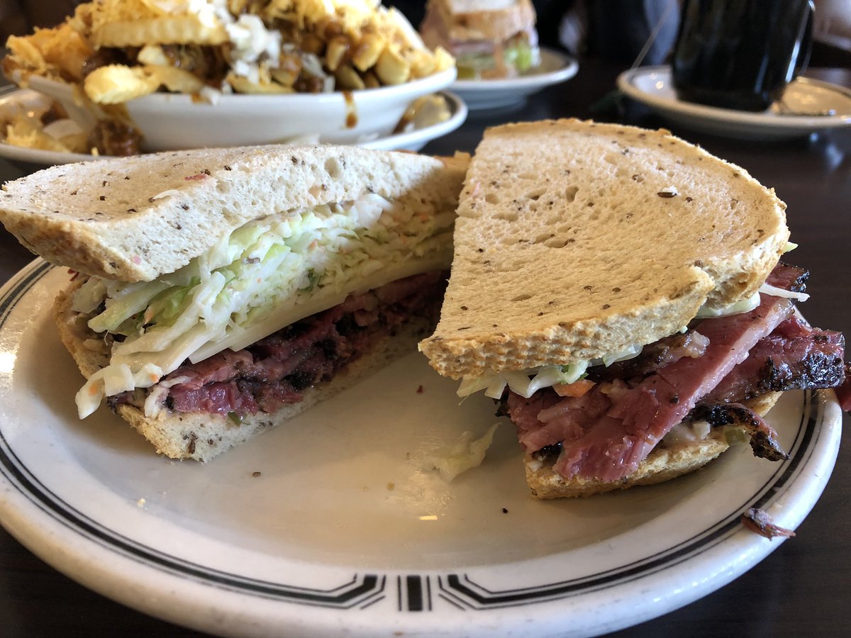 In a world where almost nothing lives up to the hype and we mythologize mediocrity, the #19 Pastrami sandwich at @LangersDeli always outperforms expectations. Spectacular every time.