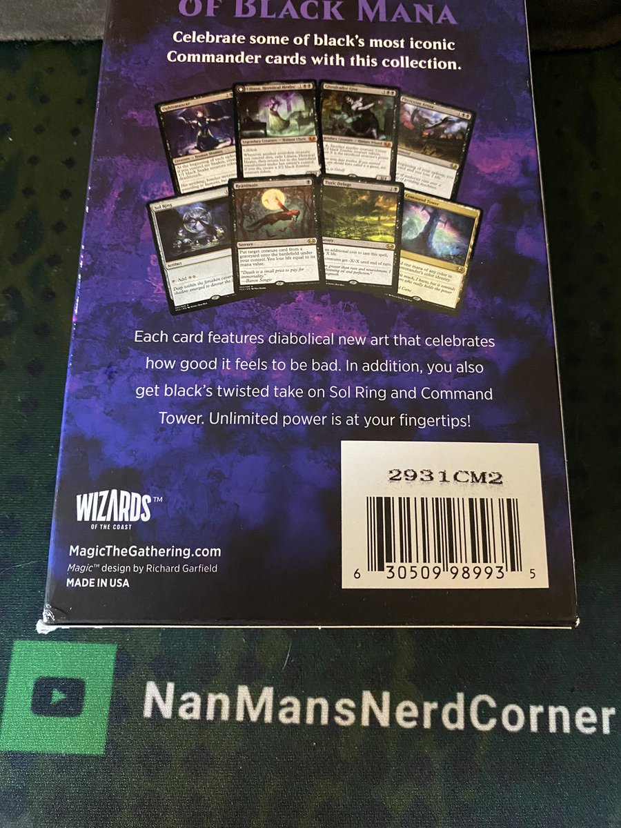 TheRealNanMan's tweet image. First giveaway this month is a chance to spice up your commander decks with some goodies. 

To Enter

✅Like
✅Retweet
✅Follow

Winner is drawn 3/6