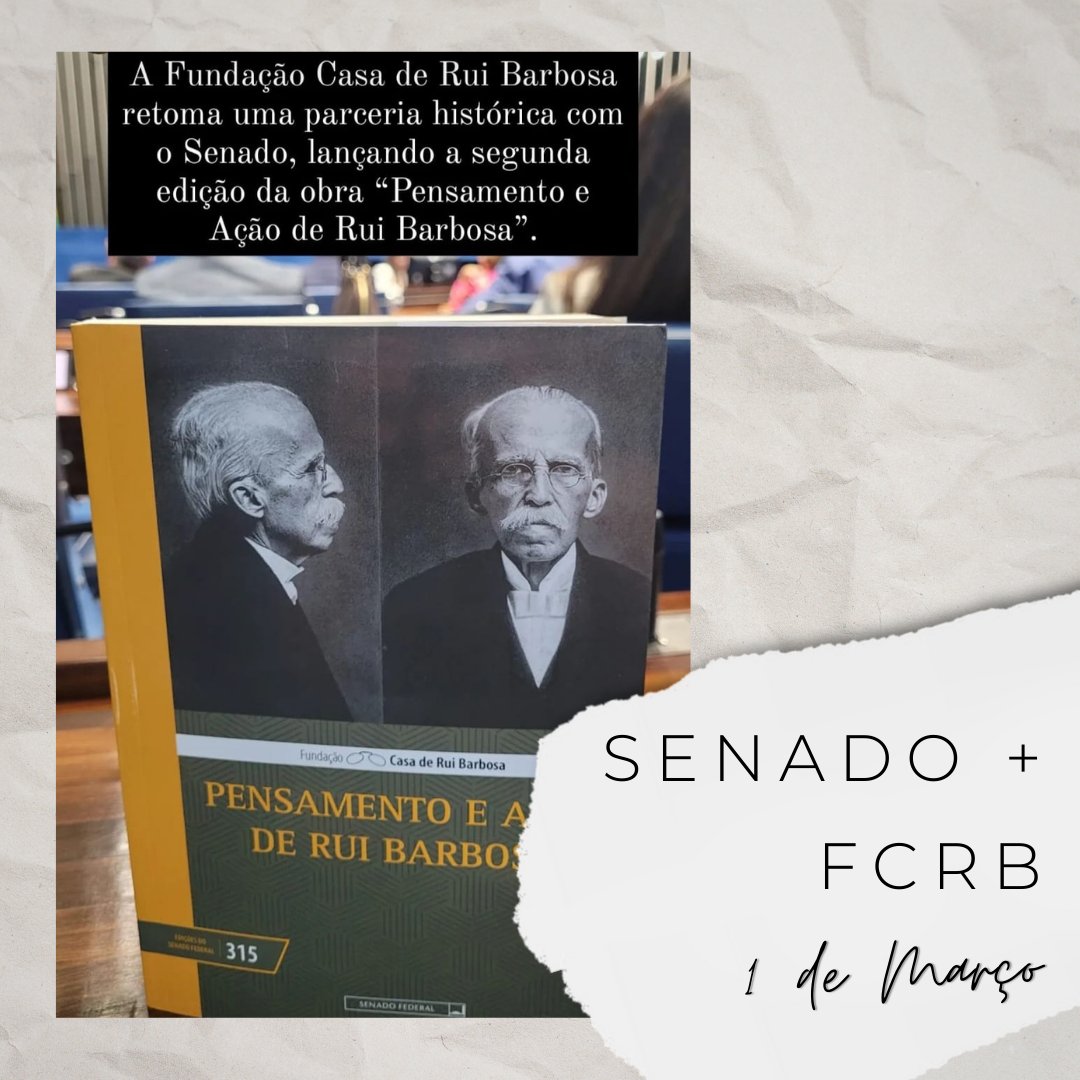 servcasarui's tweet photo. As realizações, para além de retomarem algumas ideias do jurista, do político e do jornalista baiano, também se propuseram a relatar o cenário de terror vivido na FCRB nos últimos 3 anos e as perspectivas para o futuro da instituição. 

Salve Rui Barbosa! https://t.co/1zgrXHcARy