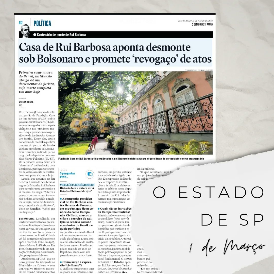 servcasarui's tweet photo. que promete se estender até o dia 5 de novembro, instituído como dia da cultura e também data de comemoração do nascimento de Rui. + https://t.co/goYaGm3yrU