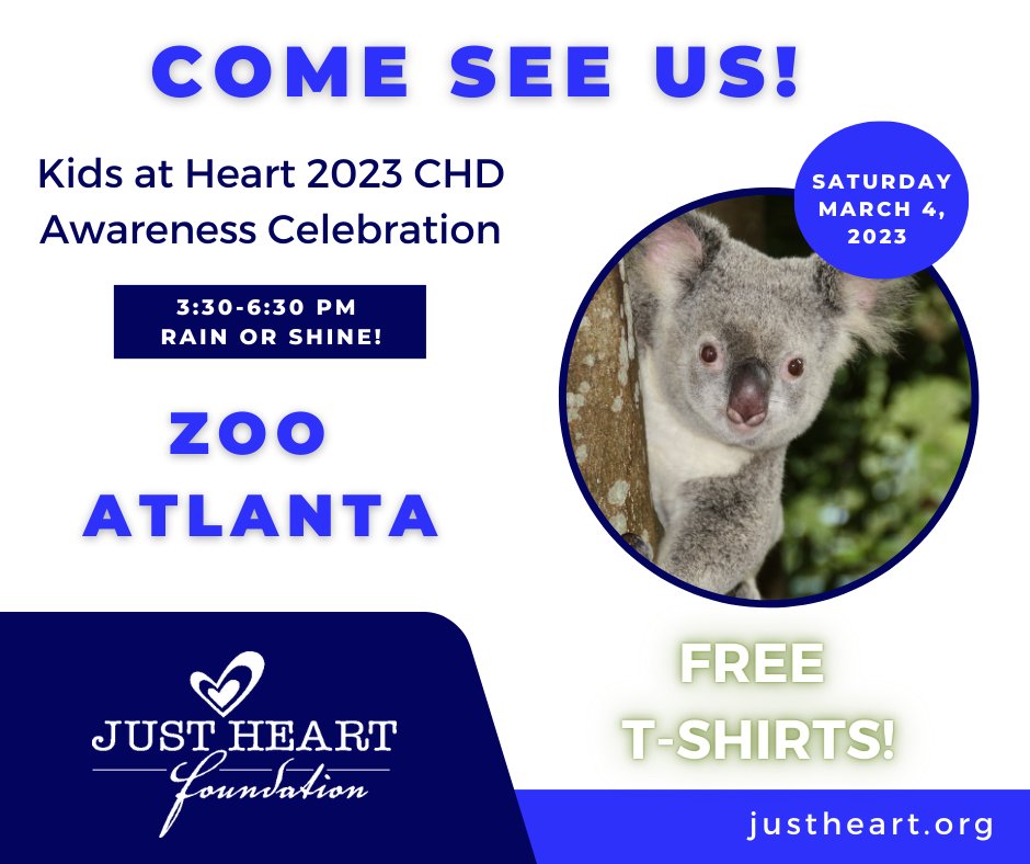 JustHeartTweets's tweet photo. We're excited to celebrate with @choakidsatheart this Saturday. Stop by and say hello if you are attending! We will have some goodies to give away and information on our organization. https://t.co/Ffr8JAgu8E
