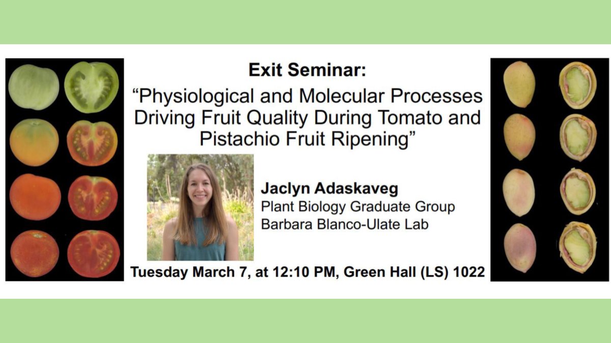 UCDavisPlants's tweet photo. #AmazingGradStudents #UCDavisGradStudents #WomeninScience #WomeninAgriculture #1intheWorldPlantSciences #FeedthePlanet https://t.co/mG0GTieHoB