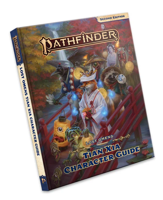 Pathfinder Lost Omens Tian Xia Character Guide cover