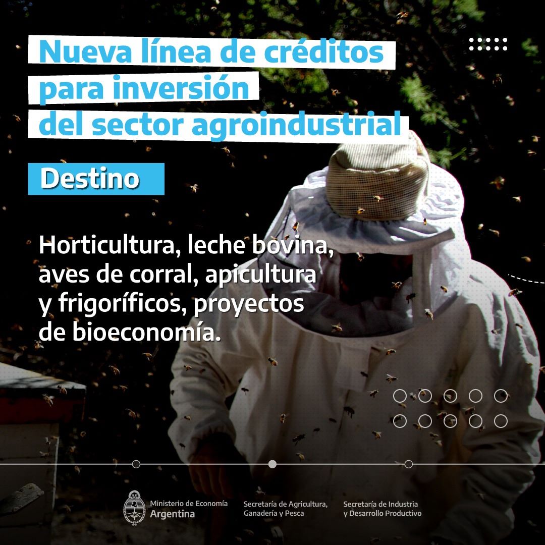 moranmica's tweet photo. 🚜 La nueva línea de créditos ejecutada a través del @BICE_Arg y con bonificación del FONDAGRO es una decisión que implica estar cada día junto a las PyMEs que producen. Esto es gracias al ministro de @Economia_Ar, Sergio Massa.

#CrecimientoAgroindustrial https://t.co/jkW0FgJWwJ