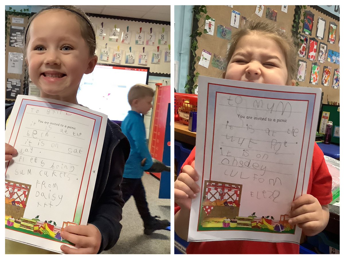 MrsKY_Thatto's tweet photo. Iβm so proud of this amazing writing πππ #ThattoPrim_EYFS #ThattoPrim_writing https://t.co/IV9Vojuhnj