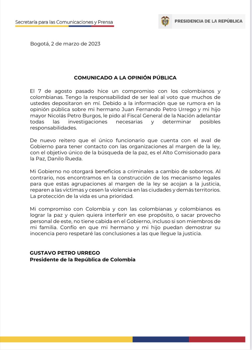 enderantonioga1's tweet photo. @davoelbravo @petrogustavo Aquí está su respuesta a su inquietud muchacho https://t.co/5ymZHAa3k8
