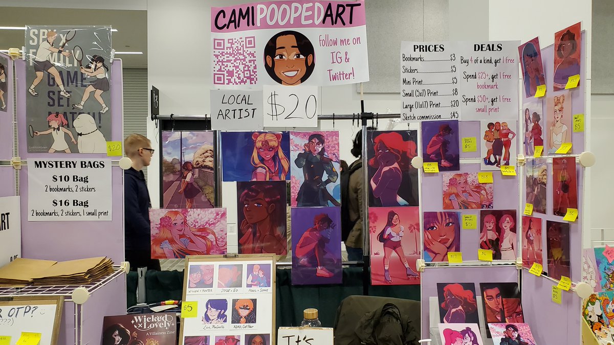 camipoopedart's tweet image. WE OUT HERE come visit me at table O-05 in Artist Alley!!!
#ECCC2023