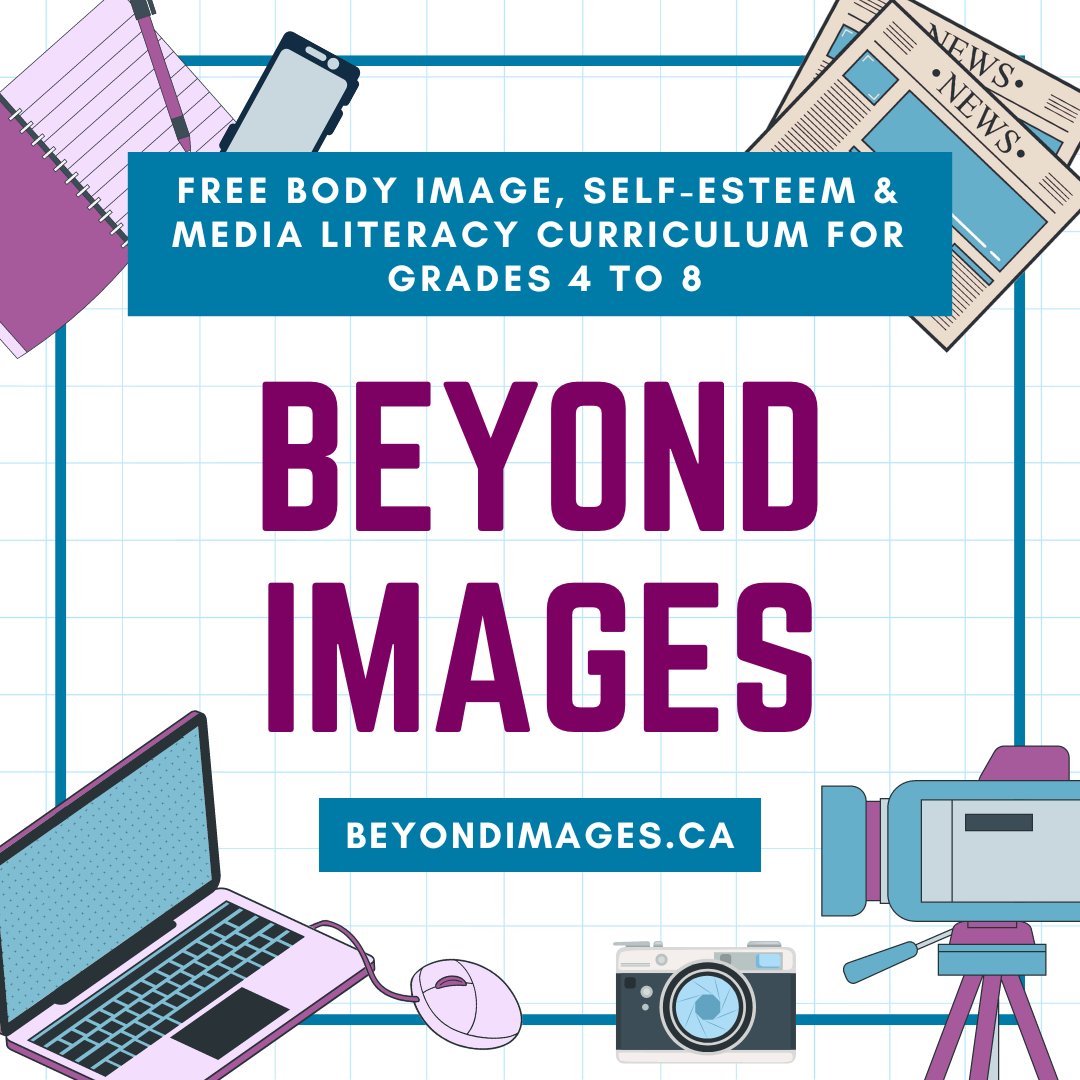 theNEDIC's tweet photo. Beyond Images is a FREE media literacy-based curriculum for grades 4 to 8. Through the interactive lessons, students learn about media messaging, positive peer relationships, body image, &amp; more!

Get the curriculum &amp; guiding materials at https://t.co/raAuoWxRqr! https://t.co/I61YnEQC4t
