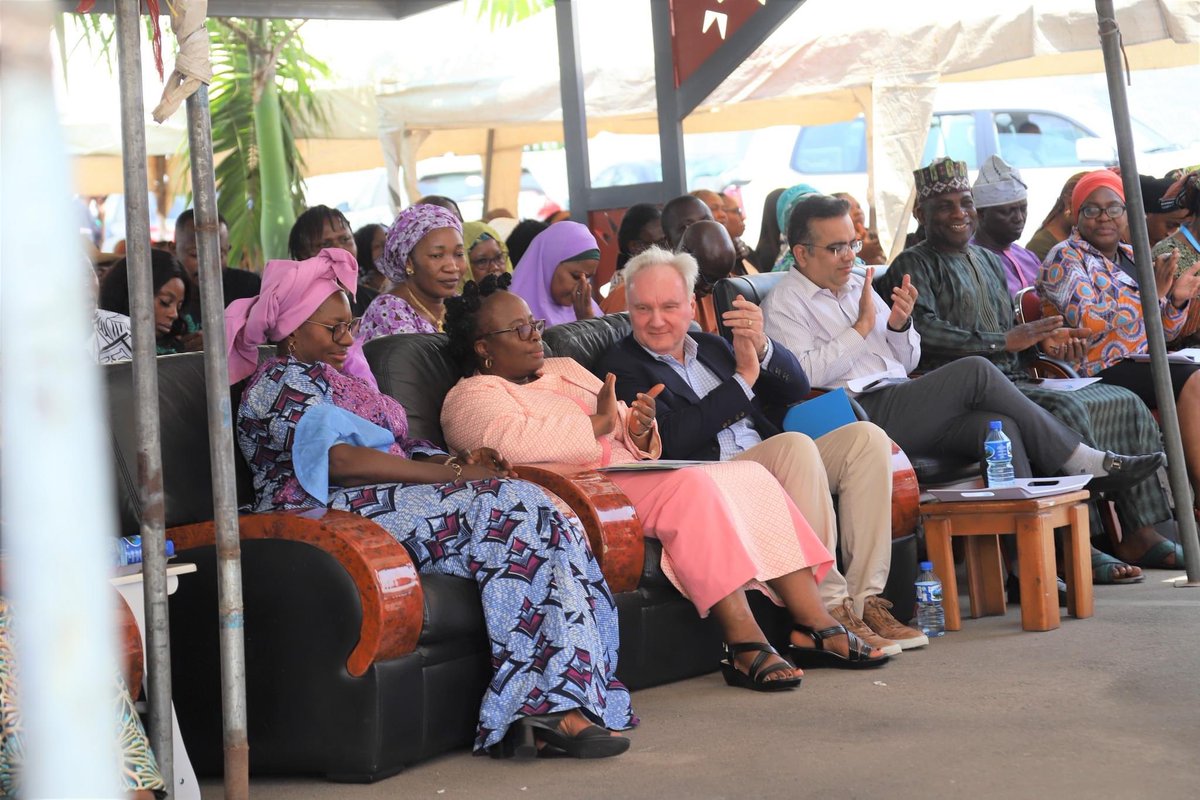 unwomenNG's tweet photo. Earlier today, @BeatriceEyong Country Rep of @unwomenNG joined @PaulineKTallen Minister of @FMWA_ng along with @matzschmale Resident Coordinator of @unwomenNG along with other development partners at the Press Conference for the #InternationalWomensDay2023. https://t.co/TuvvP4Tvge