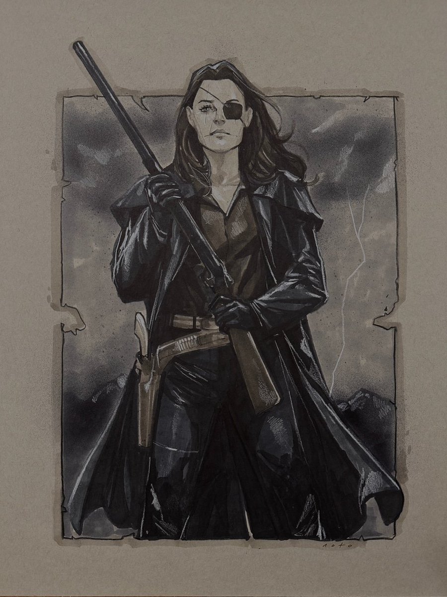 These just arrived. Two commissions. One of Jonah Hex &amp; the other Tallulah Black both by <a href="/philnoto/">Phil Noto</a>. I really wanted to get the Tallulah by Noto because he created her along with <a href="/jpalmiotti/">Jimmy Palmiotti</a> &amp; Justin Gray. I grabbed a Hex too because his list is hard to get on. <a href="/Toddsartattack/">Toddsartattack</a>