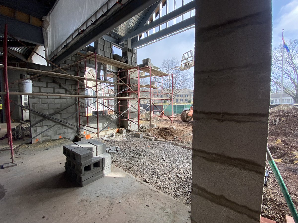 Construction on the Health &amp; Wellness center keeps moving smoothly! Can't wait to see the finished product in September! #OurMoment