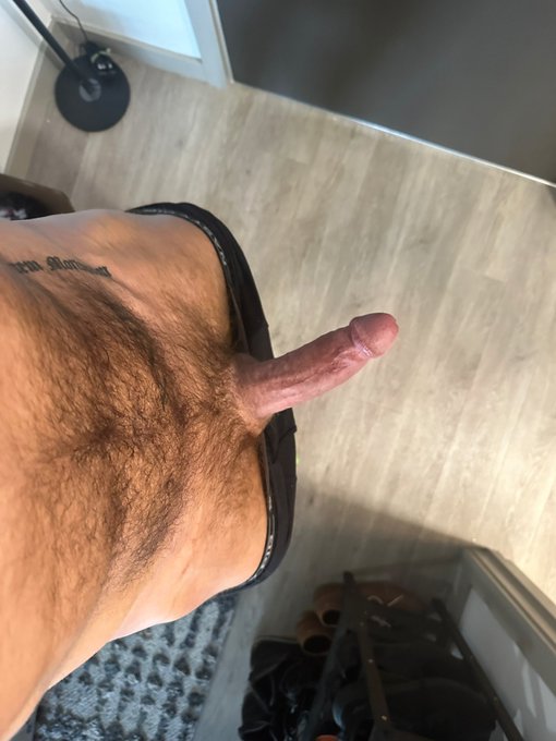 Alright, I’m actually curious. How big does my cock LOOK like it is? Like length. I’ll tell you it’s