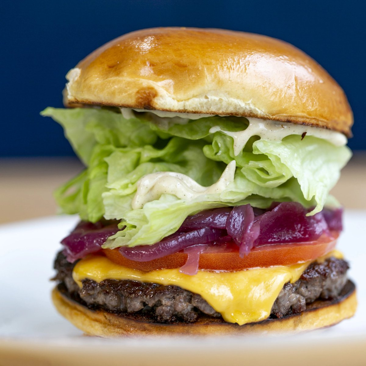 The Classic. Make each bite count. 🍔